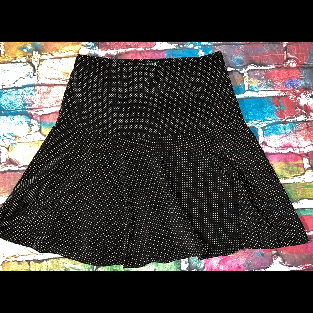 Lauren Ralph Lauren Black Mini Skirt